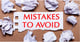 Compensation Mistakes